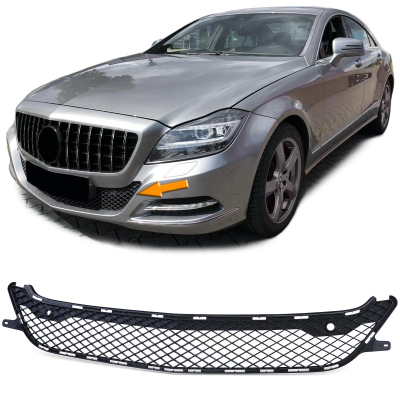 Grill Onder Mercedes CLS C218 11-14 Zwart