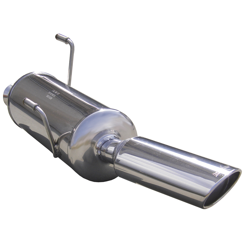 100% Inox Sport Exhaust  Peugeot 206 GT WRC (135HP) 120x80mm