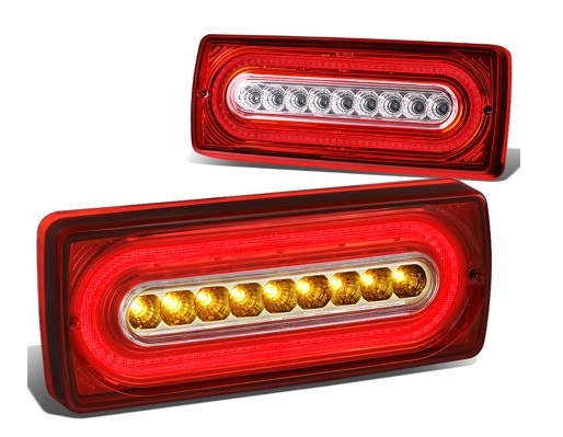 Taillight Mercedes Benz G-Klasse W463 black 92-06