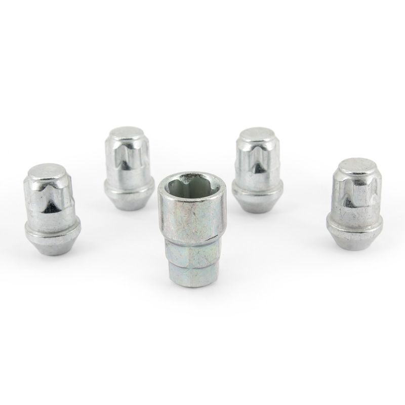 H&R Wheel lock set M12x1.50 Taper - 4 lock nuts incl. adapter