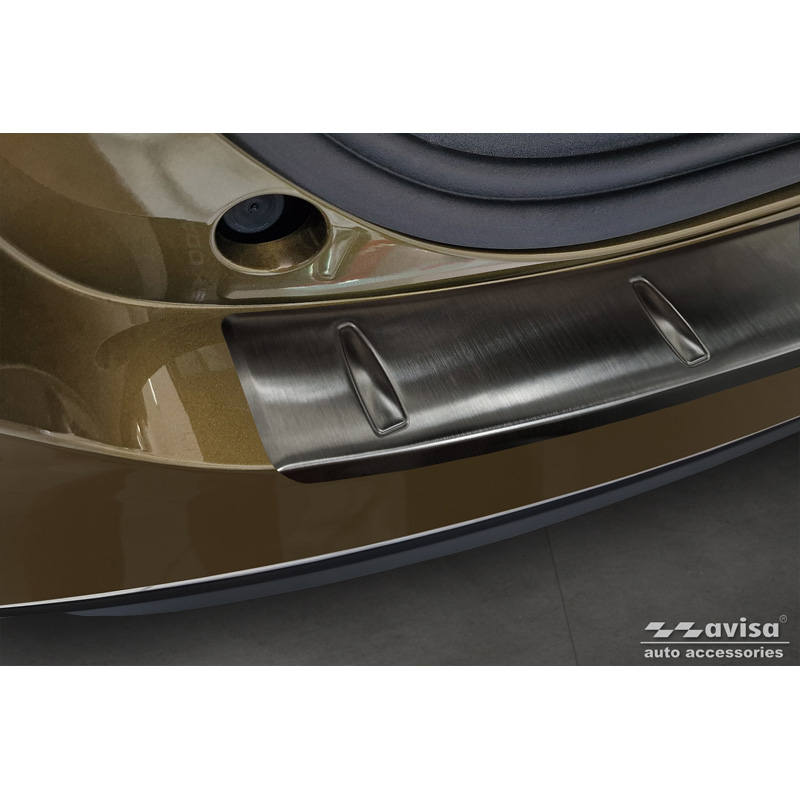 Zwart RVS Achterbumperprotector  Skoda Kodiaq II (PS7) 2024- 'Ribs'