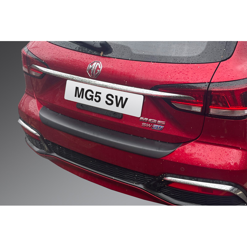ABS Rear bumper protector  MG 5 (EV) SW 2020-2022 Black