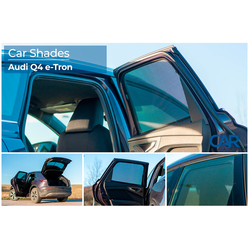 Set Car Shades  Audi Q4 (F4B) E-Tron 2021- excl. Sportback (6-pieces)