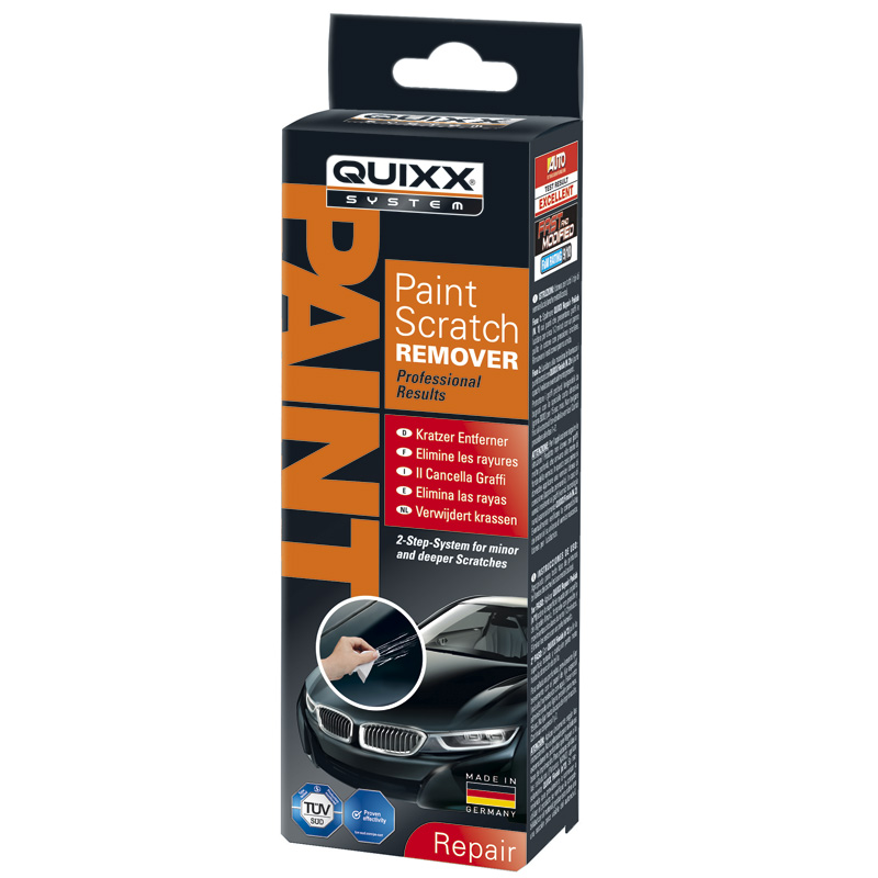 Quixx Scratch Remover (25g polish/25g finish/2 cloths/4 sandpaper)