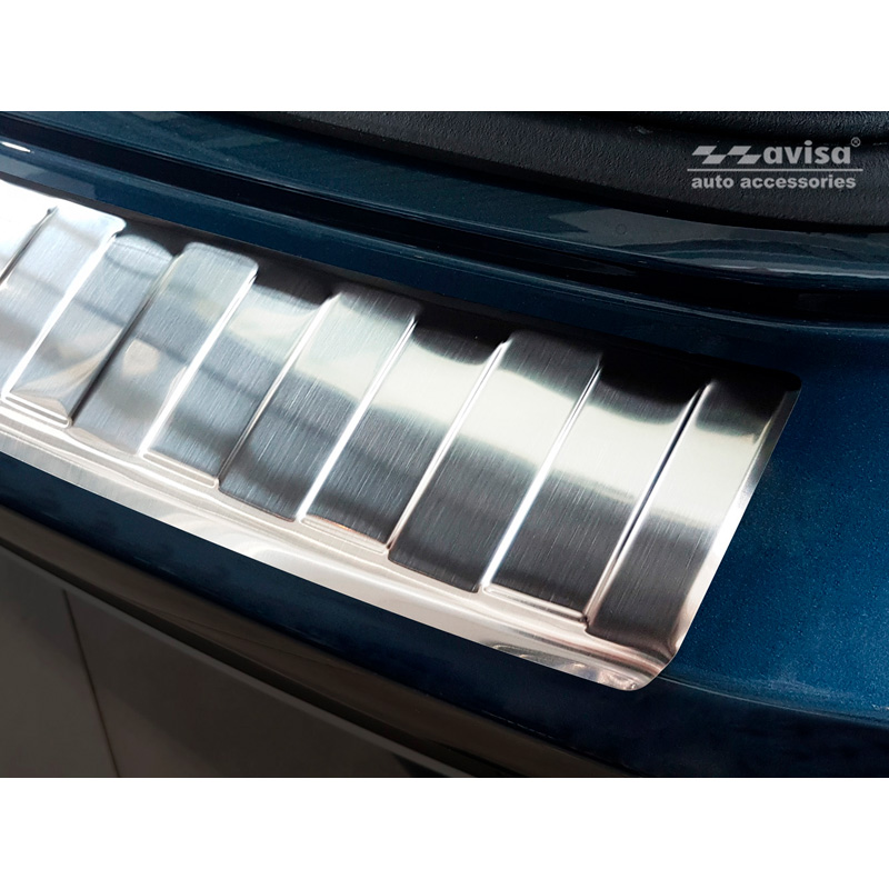 RVS Achterbumperprotector  Mercedes B-Klasse W247 2018- incl. AMG 'Ribs'