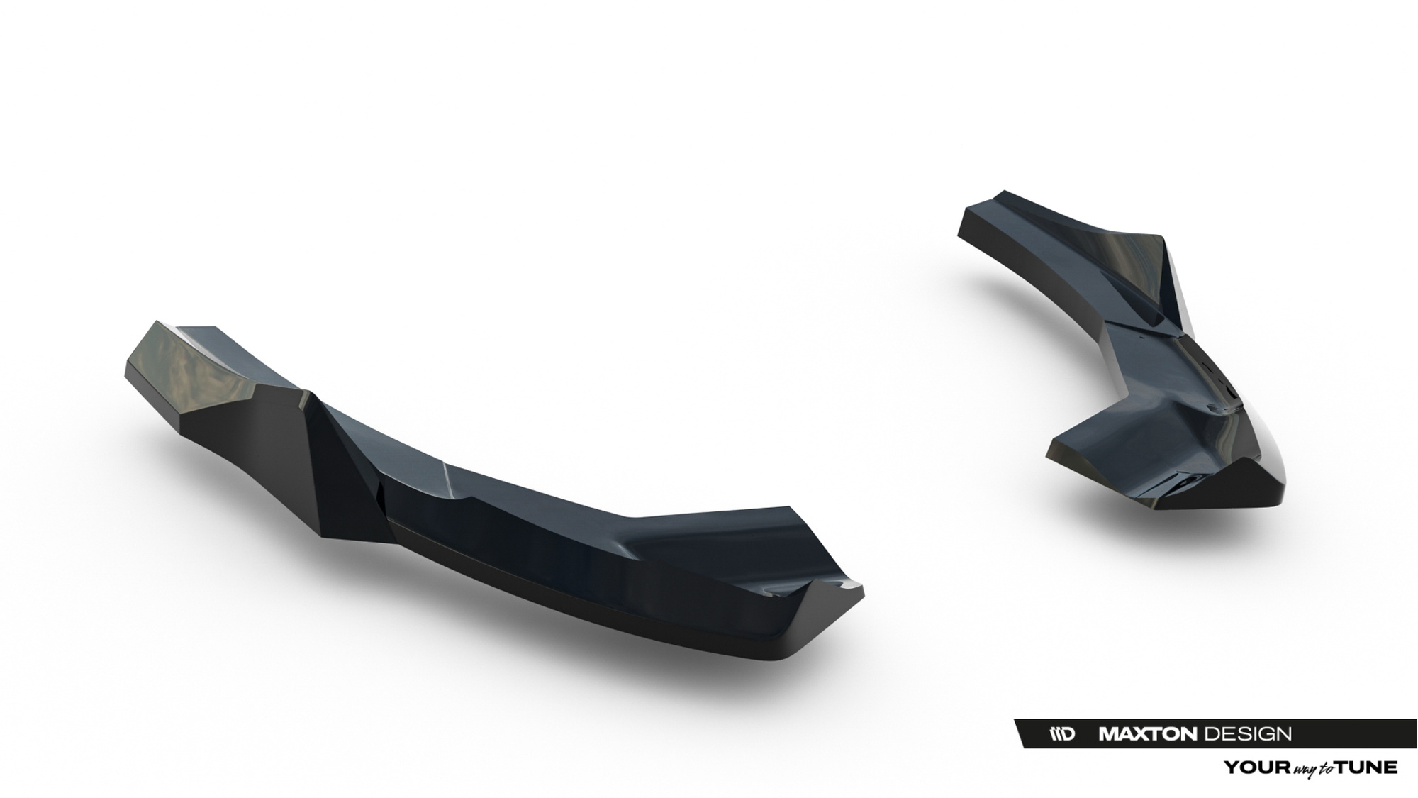 Zij-Diffuser Audi RS3 Sportback 8Y Facelift Maxton Glans Zwart V.3