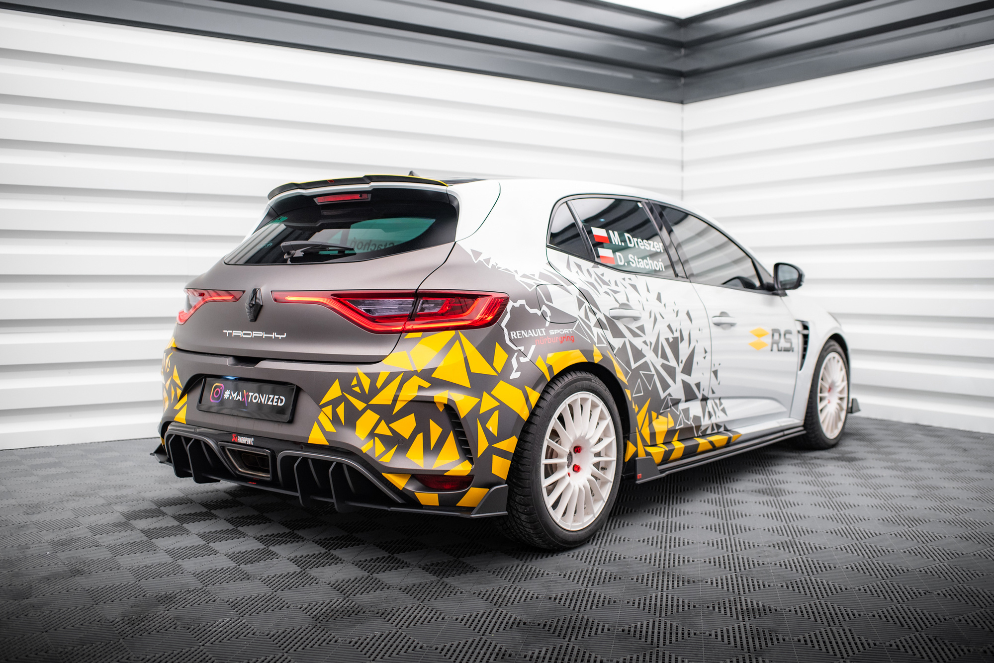 Street Pro Rear Diffuser Renault Megane RS Mk4