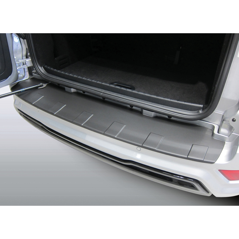 ABS Rear bumper protector  Ford Ecosport Facelift 2018- Black 'Ribbed'