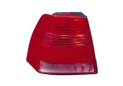 achterlicht, zonder fittingdeel, rood/wit, rechts VW Bora, 1998
