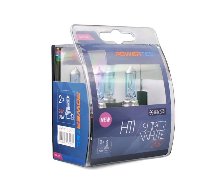 H11 24V Superwhite DUO M-Tech Powertec