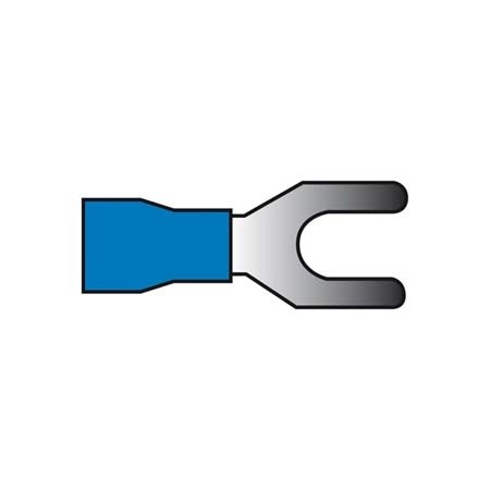 Kabelverbinders 664 blauw 50st