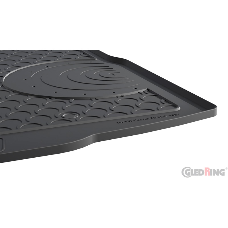 Rubbasol (Rubber) Trunk mat  Volkswagen Passat 3G Sedan 2014- (Lower floor)