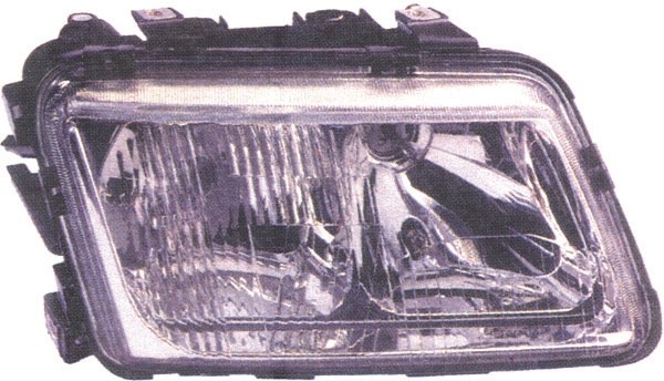 Koplamp rechts Audi A3 8L 96-00 HELLA H7+H1
