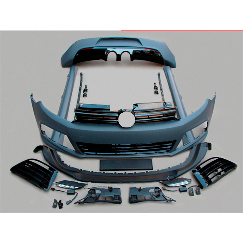 Complete body kit  Volkswagen Golf VI 3/5-doors 2008-2012 'R20-Look' incl. Grills & DRL's (PP)