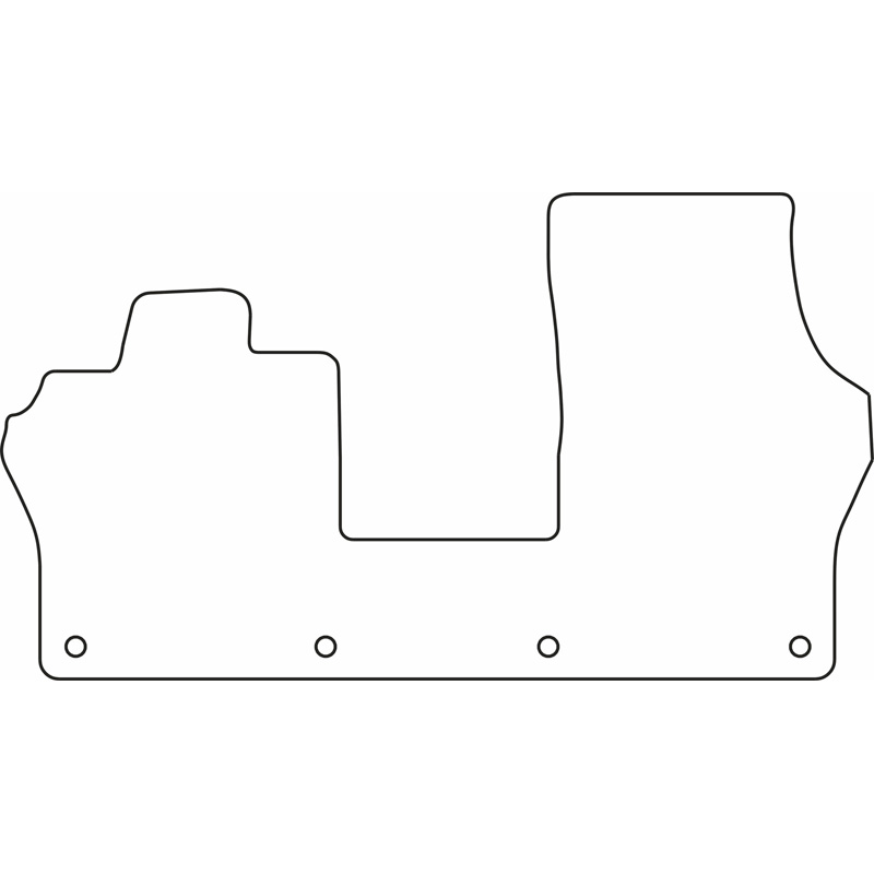 Set velour car mats  Volkswagen ID.Buzz Cargo 2022-