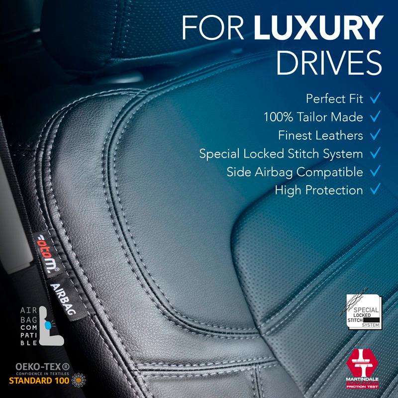 New York Design Artificial leather seat covers 1+1  Nissan Townstar 2021-
