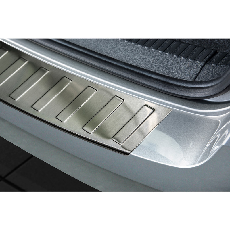 RVS Achterbumperprotector  Skoda Fabia III Combi 2015-2018 'Ribs'