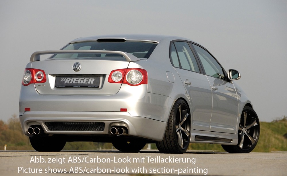 Achteraanzet Carbon VW Jetta 1 08.05- Rieger