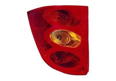 achterlicht, zonder fittingdeel, rechts Peugeot 1007, 2005 -
