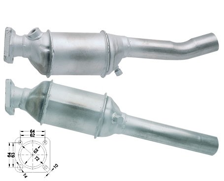 Audi 80 2.0 16V 1984 cc 101 Kw / 137 cv ACE Magnaflow CAT Bouwja