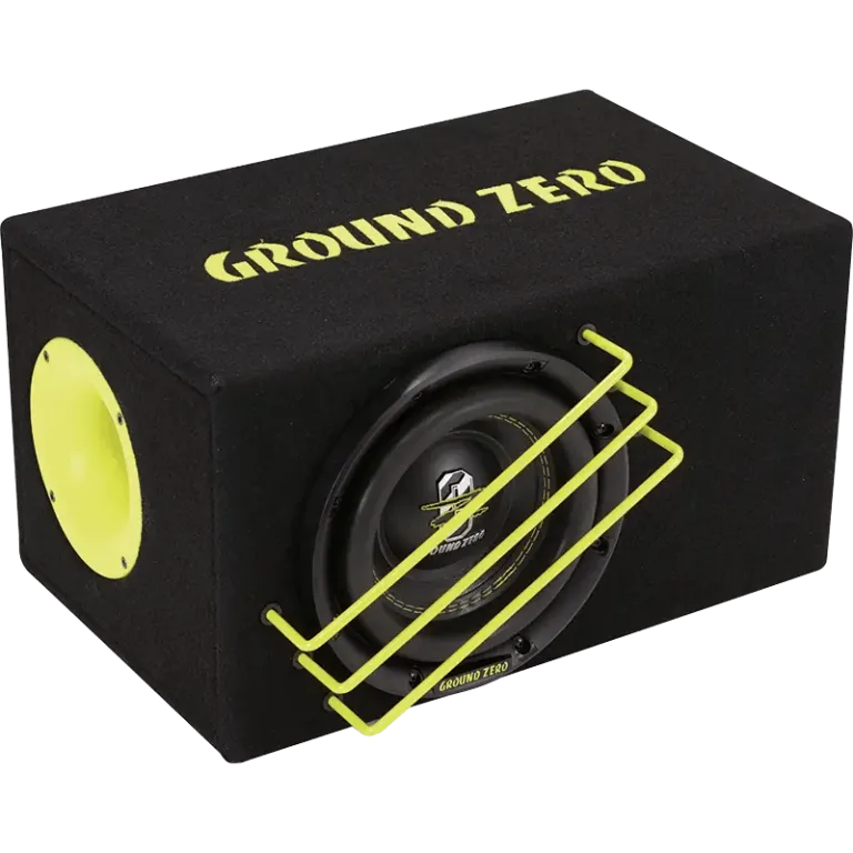 Ground Zero GZRB 20SPL 8″ SPL subwoofer in Kist