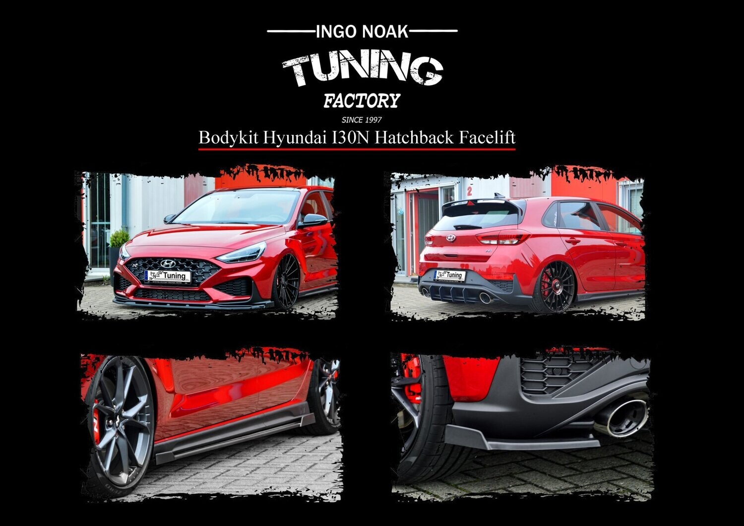 Bodykit Hyundai I30N + Performance Facelift 2021-
