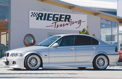 Zijskirts BMW E46 sedan/compact Rieger M3-look (set)