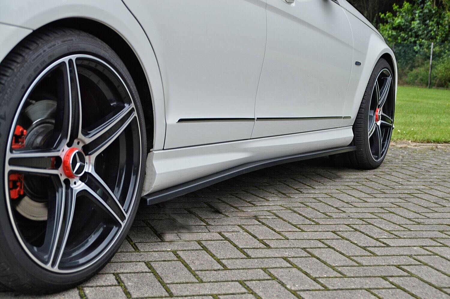Zijskirts Mercedes C W204 S204 AMG-Line, Limousine + T-model