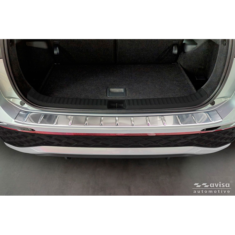 Avisa Stainless Steel Rear Bumper Protector  Volkswagen Tayron 2024- - Silver