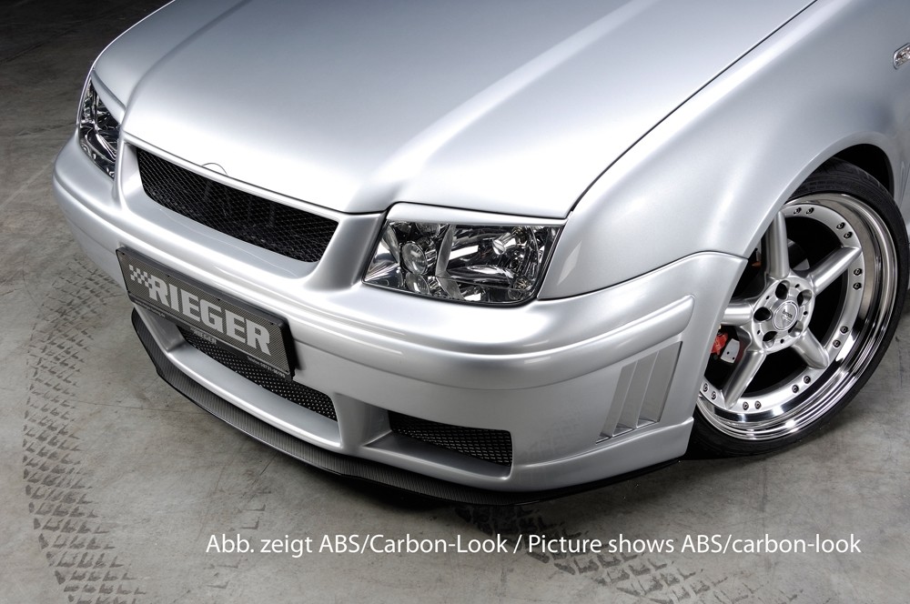 Voorbumper met geintegreerde grill zonder intakes VW Bora Rieger