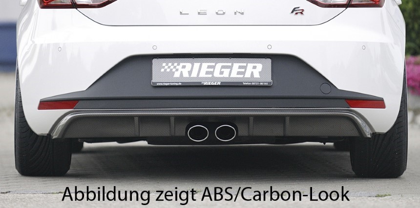 Diffuser Seat Leon F5 FR Rieger dubbele uitlaat