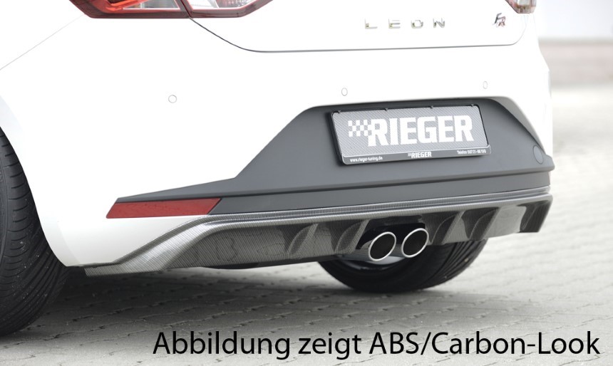 Diffuser Seat Leon F5 FR Rieger dubbele uitlaat