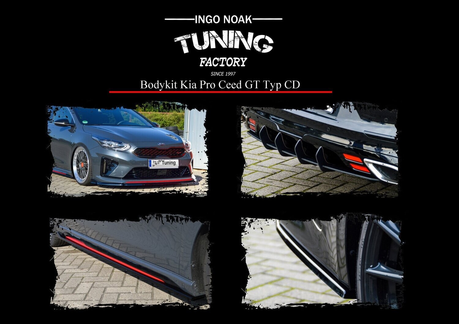 Bodykit Kia Pro Ceed GT CD 2018-