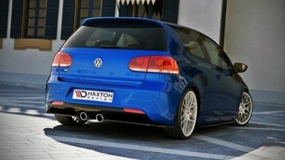 Zijdiffusers VW Golf 6 R Glans Zwart