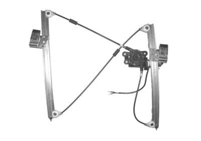 raammechanisme, 4/5 drs, incl motor, voor, rechts VW Polo, 1994-