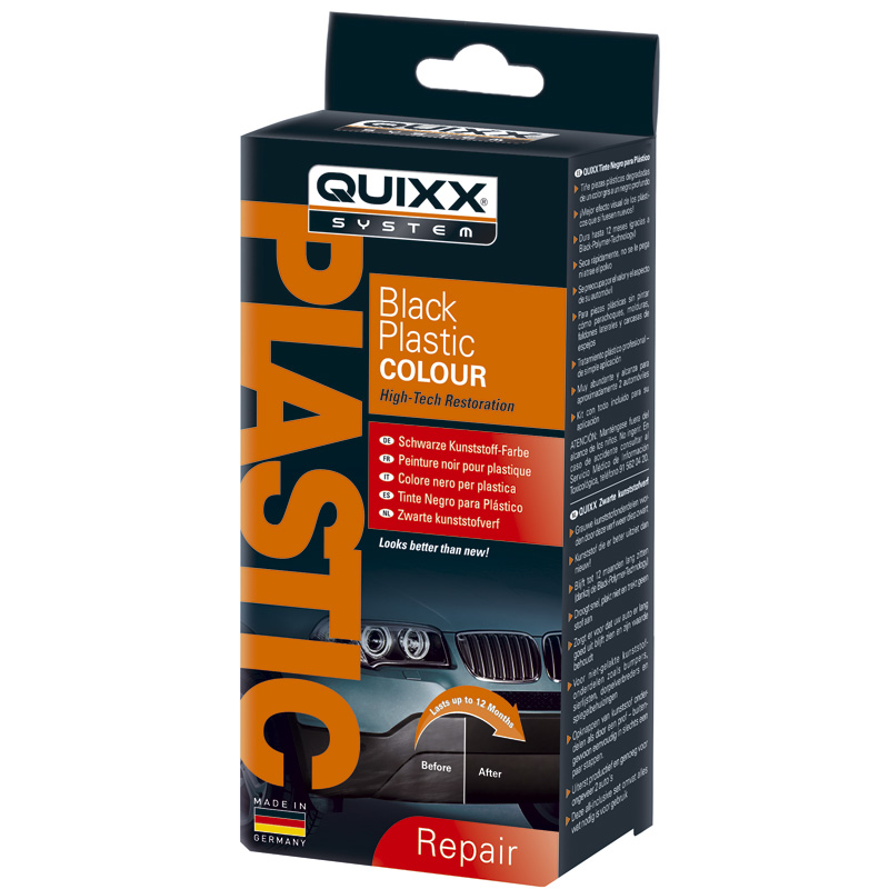 Quixx Black Plastic Colour 75ml