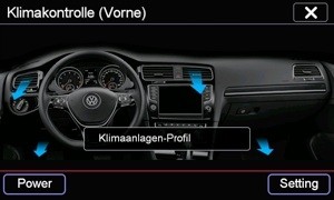 ESX Vision VN810 VW-G7 VW Golf VII multi media iGo 3d navigatie
