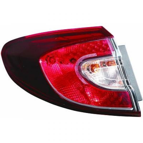 Achterlicht links MEGANE III 08->> BUITENDEEL