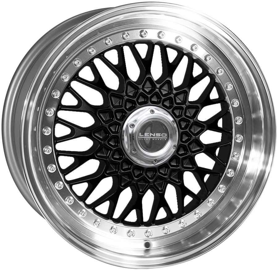 Lenso Wheels BSX 8,5x17 Zwart 4x100 ET30 Velgen