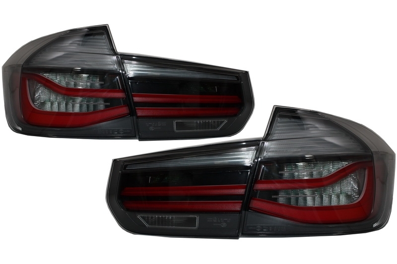 BMW F30 Sedan (2011-2014) LCI Design LED Tail Lights – Smoke