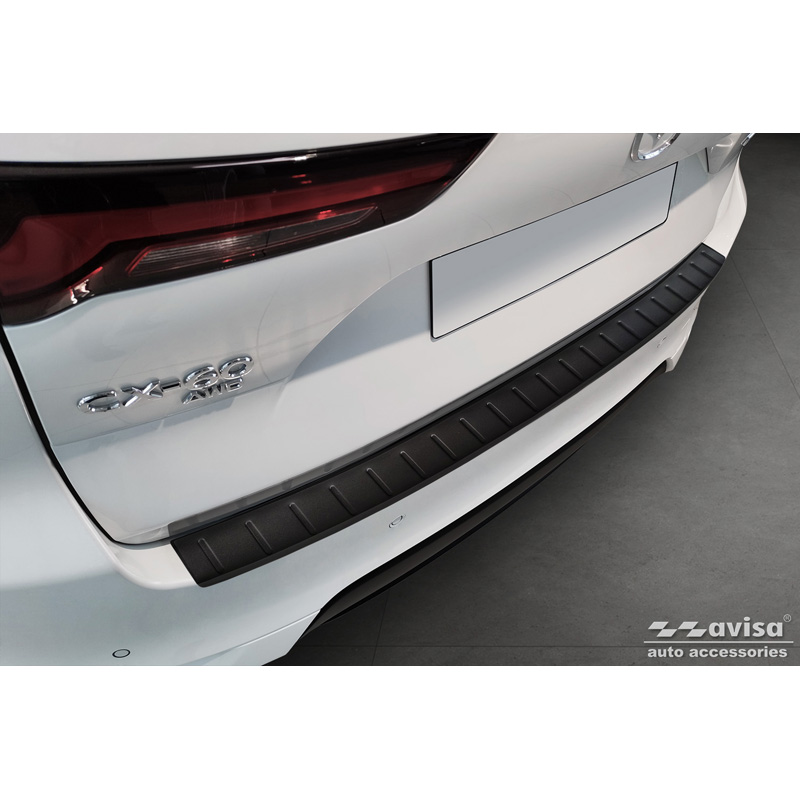 Matzwart RVS Achterbumperprotector  Mazda CX-60 (KH) 2022- 'Ribs'