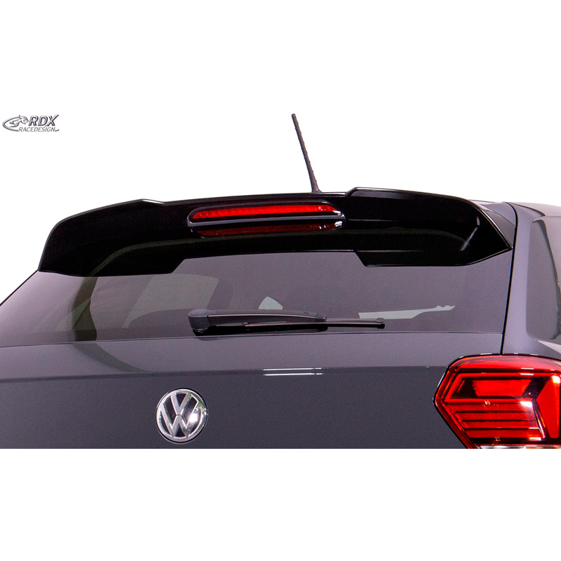 Roof spoiler  Volkswagen Polo VI 2017- (excl. GTI & R-Line) (PU)
