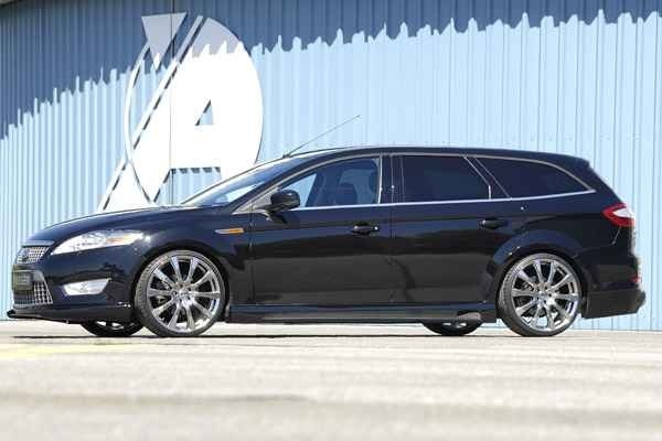 Zijskirts Ford Mondeo BA7 Rieger Carbon