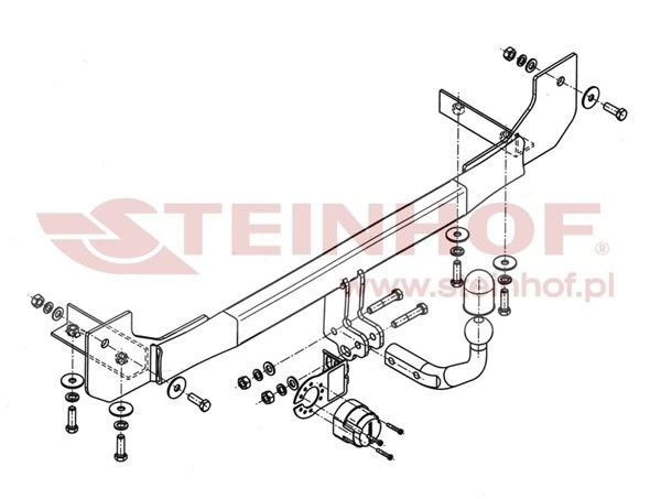 Trekhaak Seat Ibiza 3/5D 02/1996-08/1999