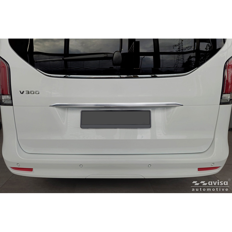 Avisa Geborsteld RVS Kofferbak Sierlijst  Mercedes V-Klasse (W447) 2014-2019, Facelift 2019-2024 & Facelift 2024-