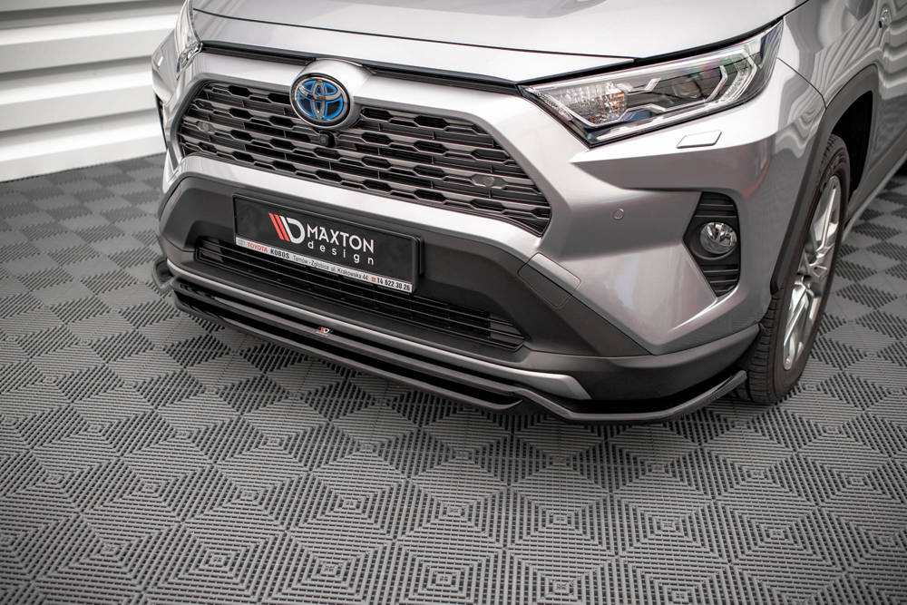Voorspoiler Toyota RAV4 MK5 Maxton Glans Zwart