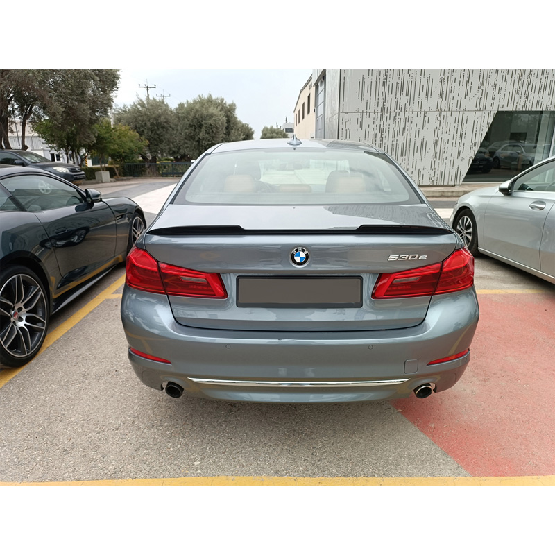 Trunk spoiler lip  BMW 5-Series G30 Sedan 2016- (PU)