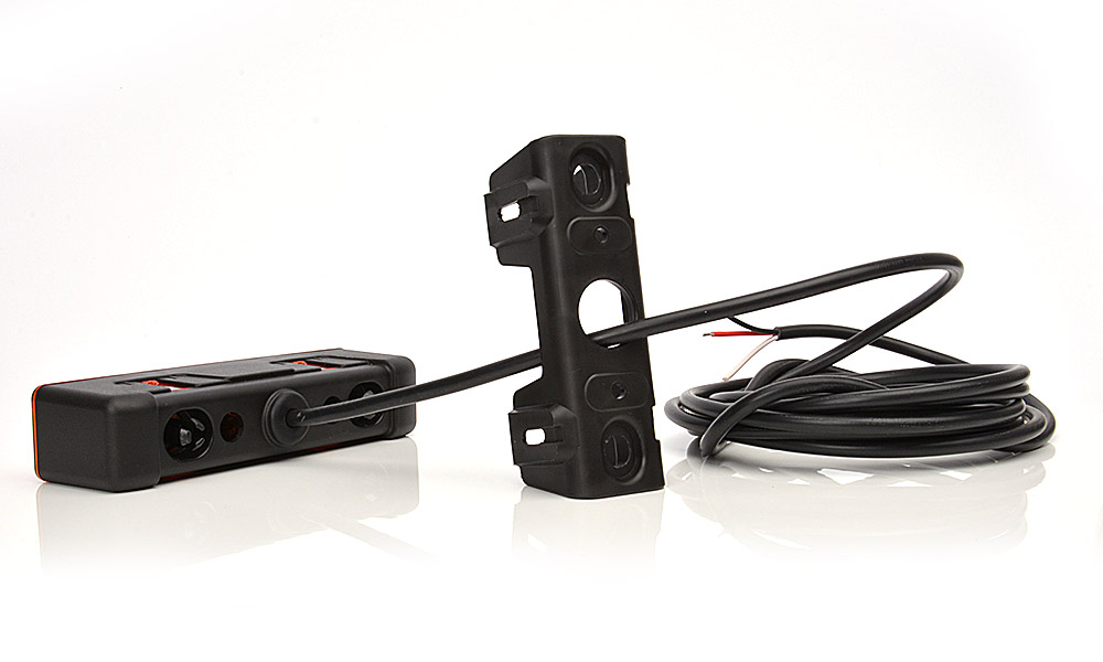 LED Zwaailicht Oranje 12V-24V IP68 ECE SEA/DOT