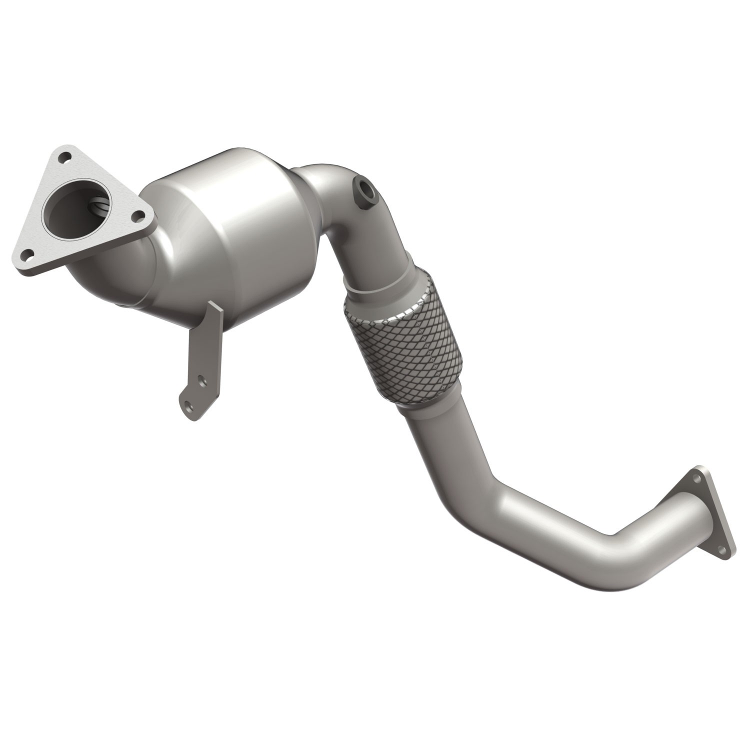 VW Catalysator (DF) 07 VW Touareg 3.6L rr close Magnaflow Cataly