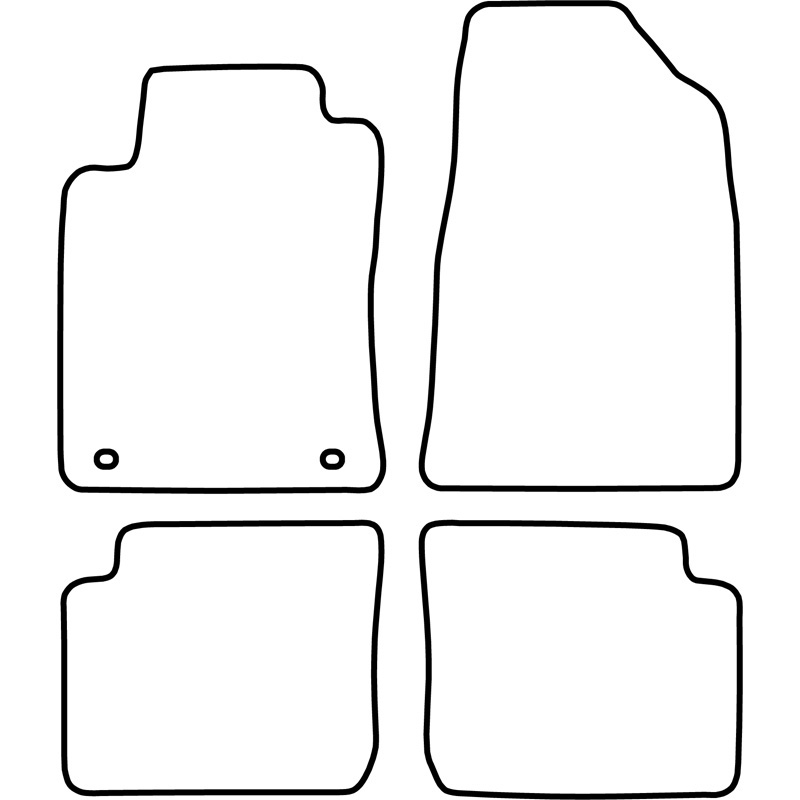 Set velour car mats  Toyota Camry 1991-1999